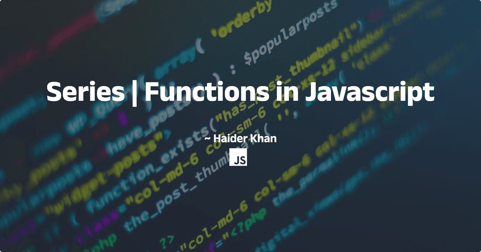 Functions in Javascript
