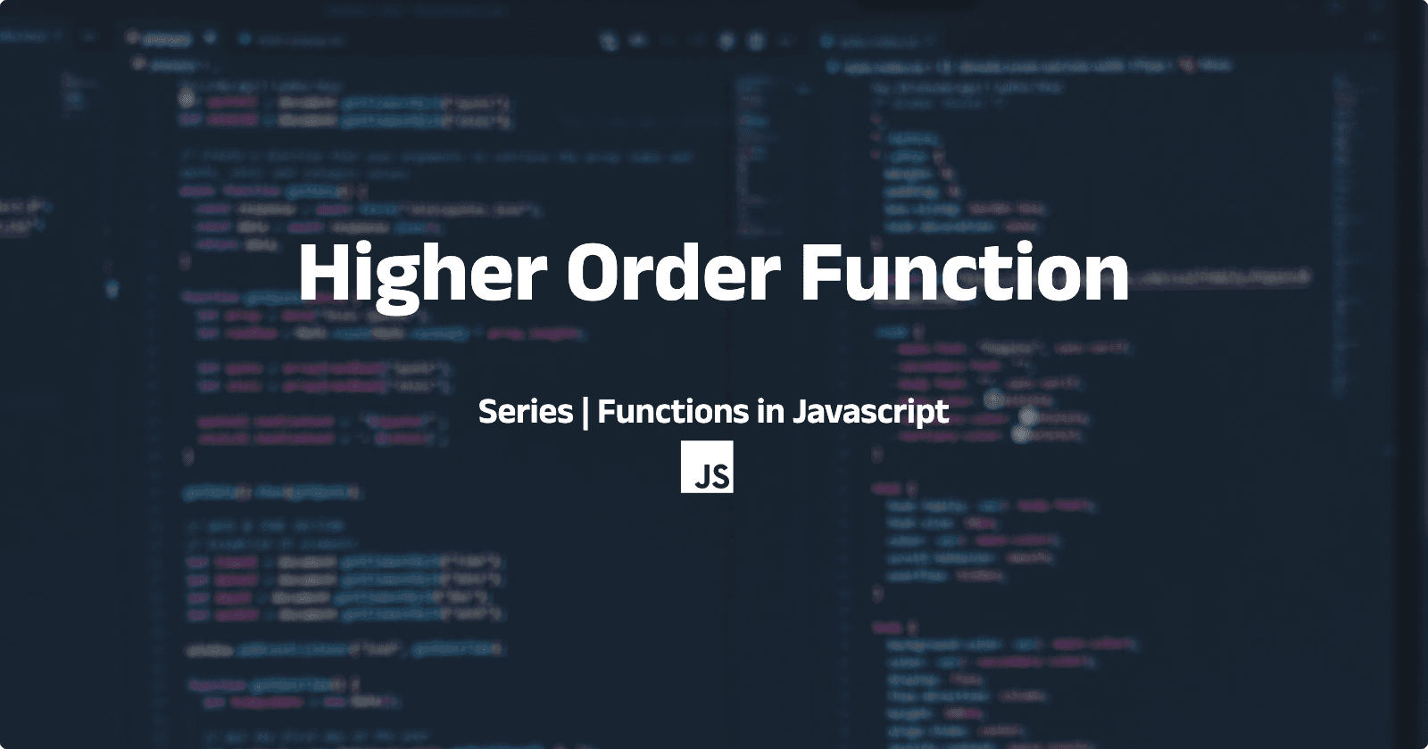 Higher Order Function in JS